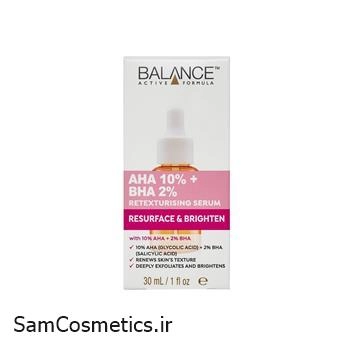 سرم پیلینگ و لایه بردار AHA10% و BHA2% بالانس | Balance حجم 30 میل