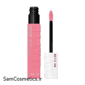 رژ لب مایع مات میبلین | maybelline مدل سوپر استی کد 10 Dreamer