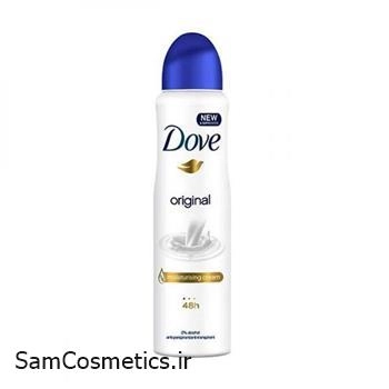 اسپری ضد تعریق زنانه داو | Dove مدل ORGINAL حجم 150 میل