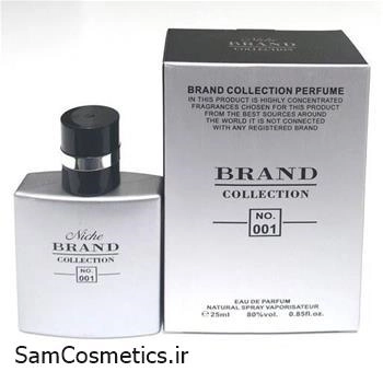 ادکلن مینیاتوری برند | brand شماره 001 رایحه شنل آلور حجم 25 میل