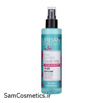 اسپری مو دوفاز نارگیل و آلوئه ورا اوربن | URBAN مناسب مو های رنگ شده حجم 200 میل