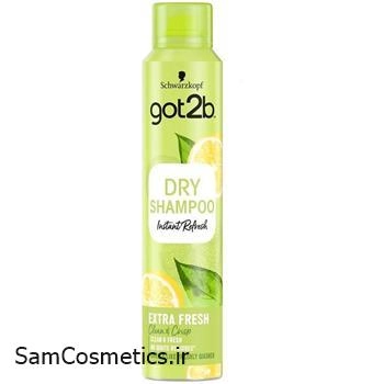شامپو خشک گات تو بی | Got2b مدل Extra Ferahlik حجم 200 میل