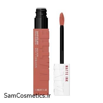 رژ لب مایع مات میبلین | maybelline مدل سوپر استی کد 65 Seductress