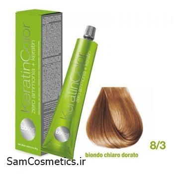 رنگ موی bb cos 8/3