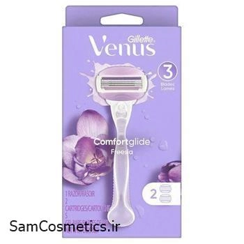 تیغ اصلاح زنانه ژیلت ونوس بریز | Venus مدل 3 تیغه Comfortglide Breeze