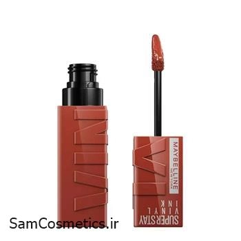 رژ لب مایع میبلین | Maybelline مدل SuperStay Vinyl Ink رنگ 130 EXTRA