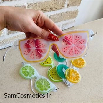 چشم بند کمپرسی عینکی طرح گریپ فروت
