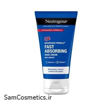 کرم دست نوتروژینا | Neutrogena مدل Fast Absorbing حجم 75 میل
