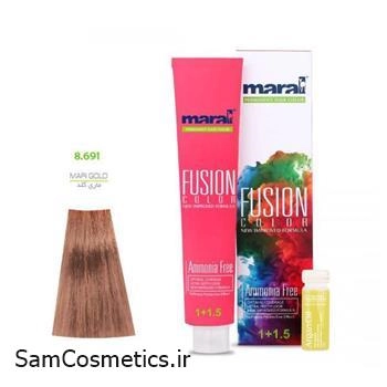 رنگ مو فیوژن کالر مارال 8/691 رنگ ماری گلد