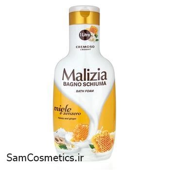 شامپو بدن مالیزیا | Malizia عصاره عسل و زنجبیل حجم 1000 میل