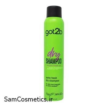 شامپو خشک گات تو بی | Got2b مدل Extra Fresh حجم 200 میل