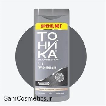 شامپو رنگساژ تونیکا | TONIKA رنگ گرافیت شماره 8.11 حجم 150 میل