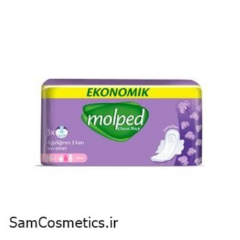 نوار بهداشتی مولپد مدل CLASSIC THICK سایز بلند 16 عددی