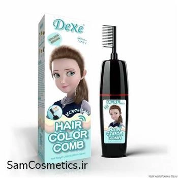 شامپو رنگ مو شانه دار دکسی | Dexe کد Golden Brown حجم 200 میل