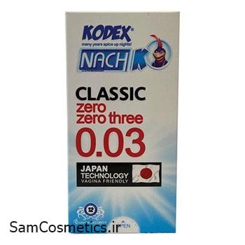 کاندوم فوق العاده نازک کدکس | Kodex مدل 0.03 میکرون بسته 10 عددی