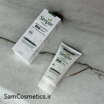 کرم شب ضد پیری سیمپل | Simple حجم 50 میل