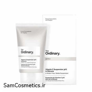 کرم سوسپانسیون ویتامین سی 30% سیلیکونی اوردینری 30 میل