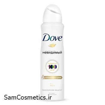 اسپری ضد تعریق زنانه داو | Dove مدل INVISIABLE DRY حجم 150 میل