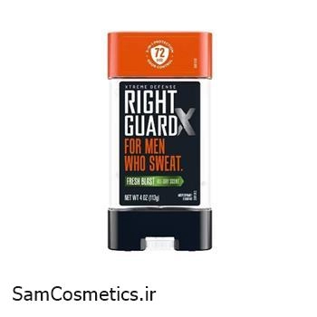 مام زیر بغل ژله ای مردانه رایت گارد | Right Guard مدل FRESH BLEST حجم 113 گرم