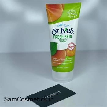 اسکراب لایه بردار پوست اس تی.ایوز مدل fresh skin حجم 170 میل