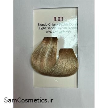 رنگ موی پرنسلی بلوند طلایی شنی روشن 8.93