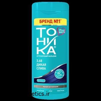 شامپو رنگساژ تونیکا | TONIKA رنگ آبی کاربنی شماره 3.68 حجم 150 میل