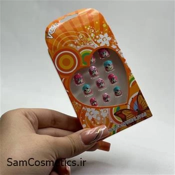 ناخن مصنوعی ژله ای کودک کد 229