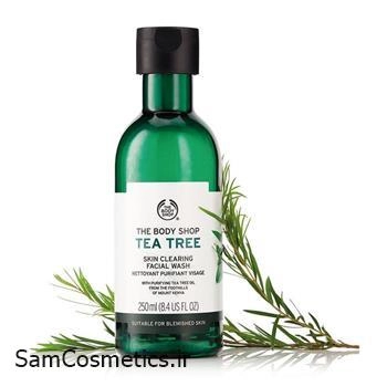 فیس واش چای سبز بادی شاپ (250 میل)