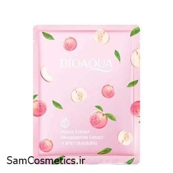 ماسک ورقه ای آبرسان هلو بیوآکوا Bioaqua