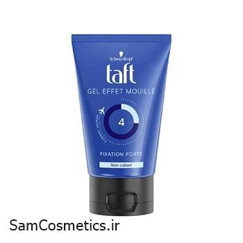ژل مو تیوپی تافت | taft شماره 4 آبی حجم 100 میل