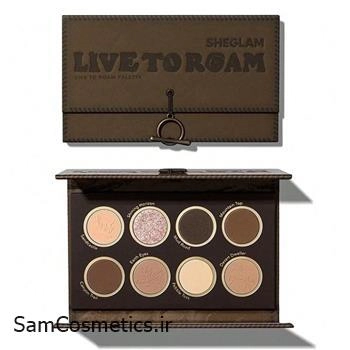 پالت سایه چشم 8 رنگ شیگلم | SHEGLAM مدل Live To Roam