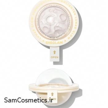 هایلایتر پودری شیگلم | SHEGLAM مدل (فضایی) LUNAR GLOW رنگ VANILLA FROST