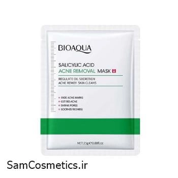 ماسک ورقه ای بیوآکوا | Bioaqua ضد جوش سالسیلیک اسید حجم 30 میل