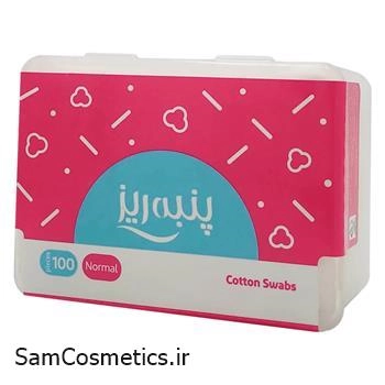 گوش پاک کن 100 عددی پنبه ریز
