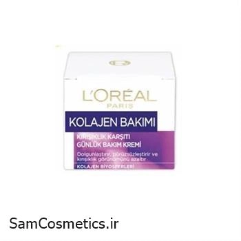 کرم روز ضد پیری لورال | L'OREAL مدل کلاژن ساز حجم 50 میل