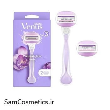 خود تراش زنانه 5 تیغ ژیلت ونوس | venus مدل breeze