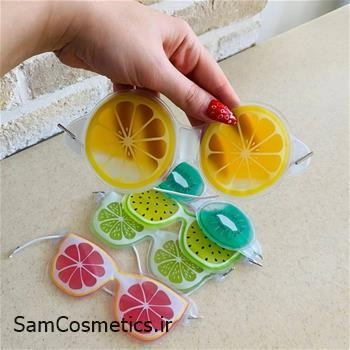 چشم بند کمپرسی عینکی طرح پرتقال