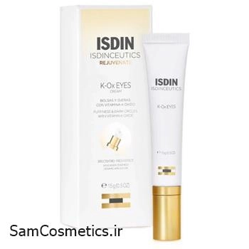 کرم دور چشم ایزدین | ISDIN مدل ضد پف و تیرگی K-Ox حجم 15 میل