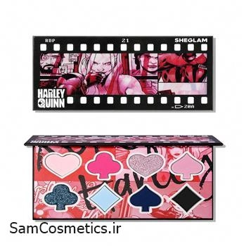 پالت سایه چشم 8 رنگ شیگلم | SHEGLAM مدل Harley Quinn