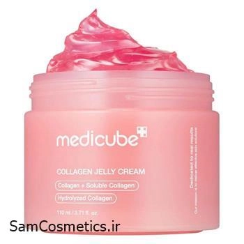 کرم ژله‌ ای کلاژن مدی کیوب | Medicube مدل آبرسان و جوانساز حجم 110 میل