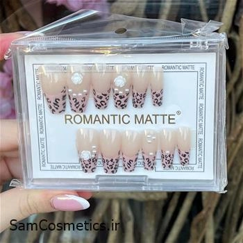 ناخن مصنوعی ژله ای طرحدار کد 213