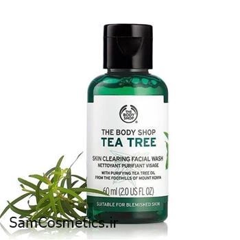 فیس واش چای سبز بادی شاپ (60 میل)