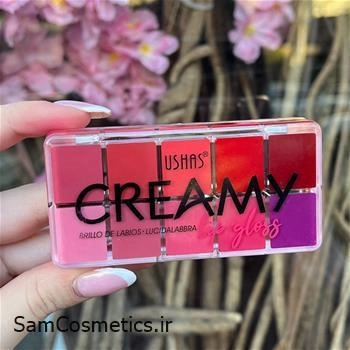 پالت رژ لب 10 رنگ یوشاز | Ushas کد 2