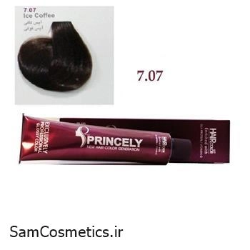 رنگ موی پرنسلی بلوند قهوه ای طبیعی 7.07
