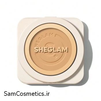 پنکیک فشرده مات شیگلم | SHEGLAM مدل SKIN FOCUS رنگ nude  حجم 11 گرم