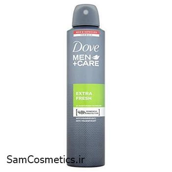 اسپری ضد تعریق مردانه داو | Dove مدل Extra Fresh حجم 250 میل